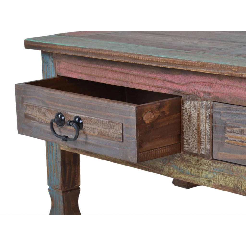 Couchtisch Cancun Shabby Chic Pinie Bunt