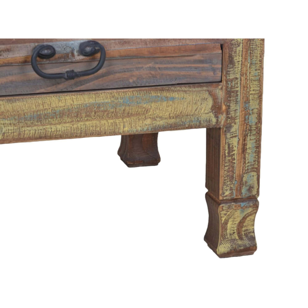 Couchtisch Cancun Shabby Chic Pinie Bunt