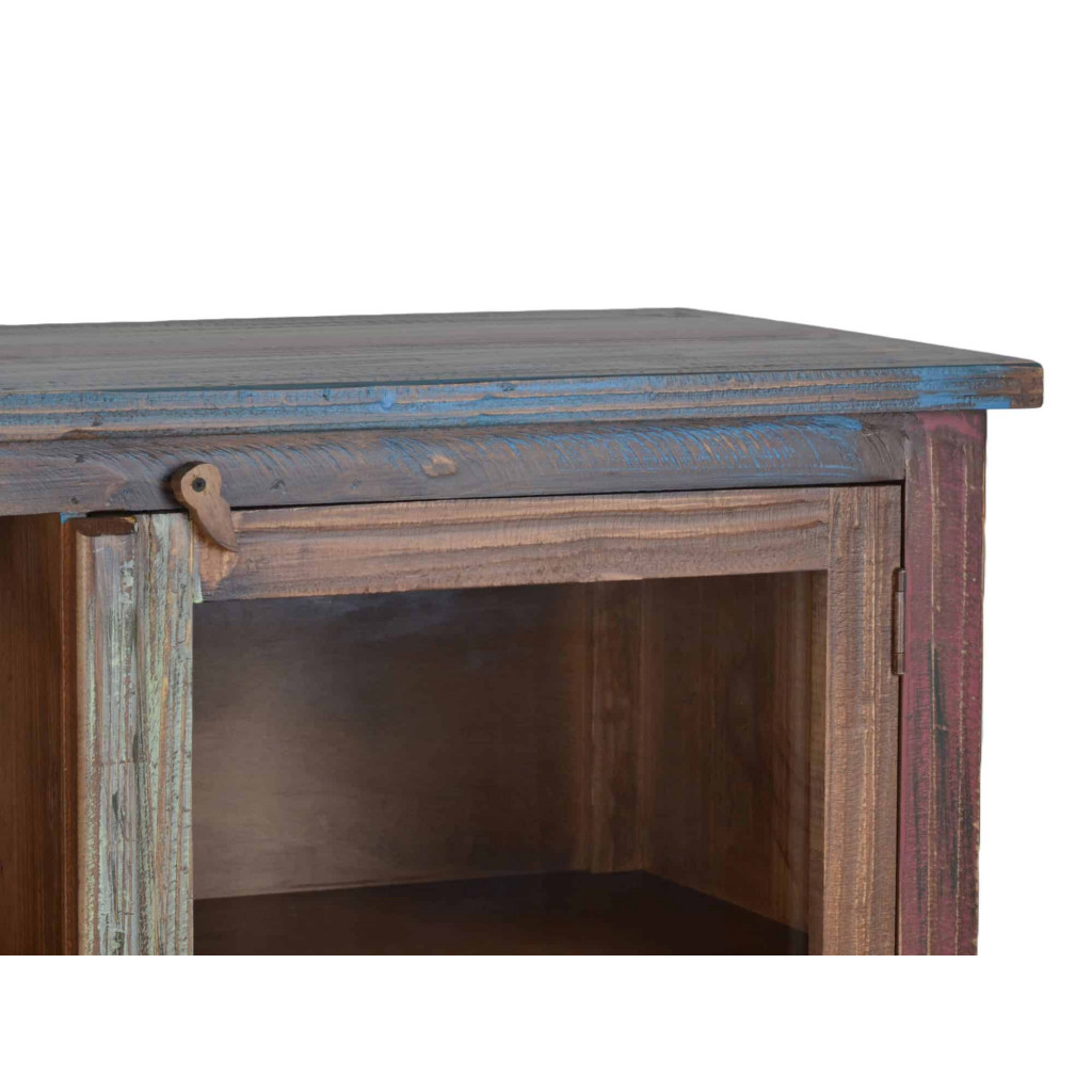 Highboard Cancun Shabby Chic Pinie Bunt