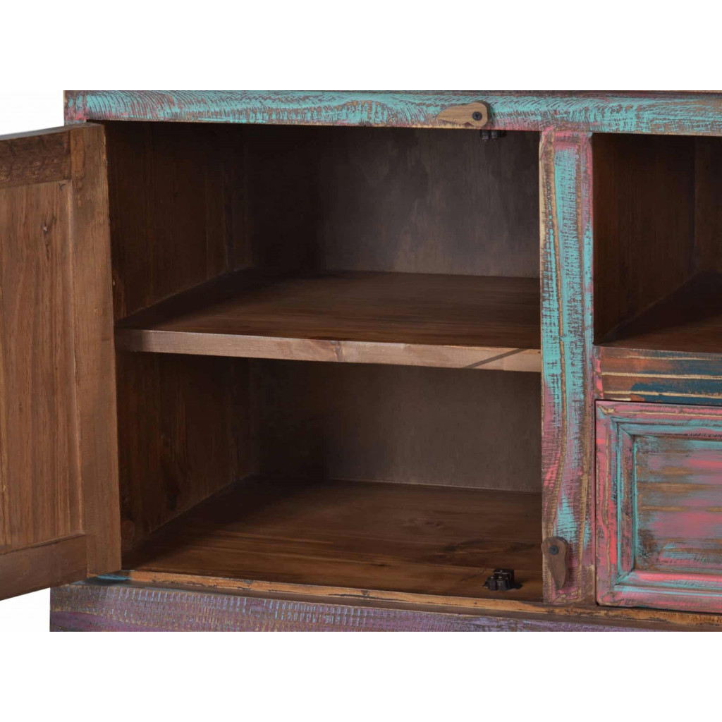 Lowboard Cancun Shabby Chic Pinie Bunt