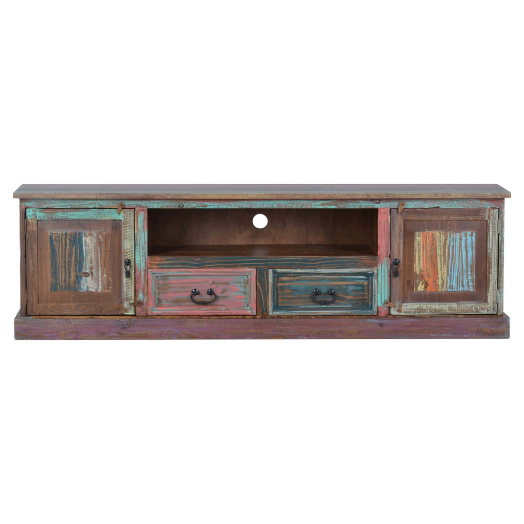 Lowboard Cancun Shabby Chic Pinie Bunt