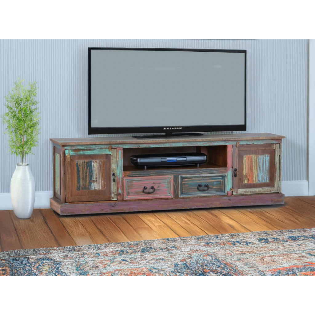 Lowboard Cancun Shabby Chic Pinie Bunt