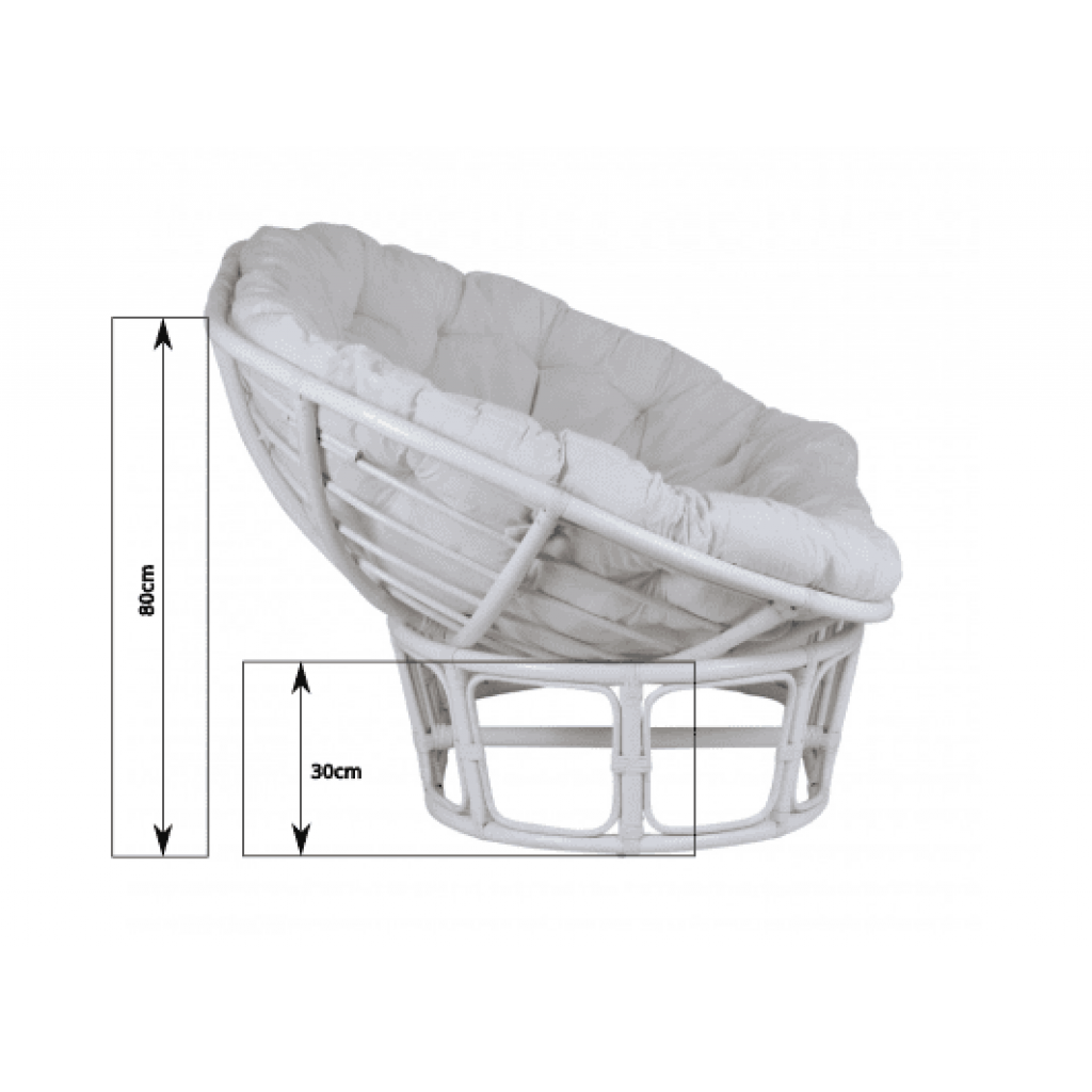 Sofa Rattan Modern 100% Baumwolle Rattan Weiß