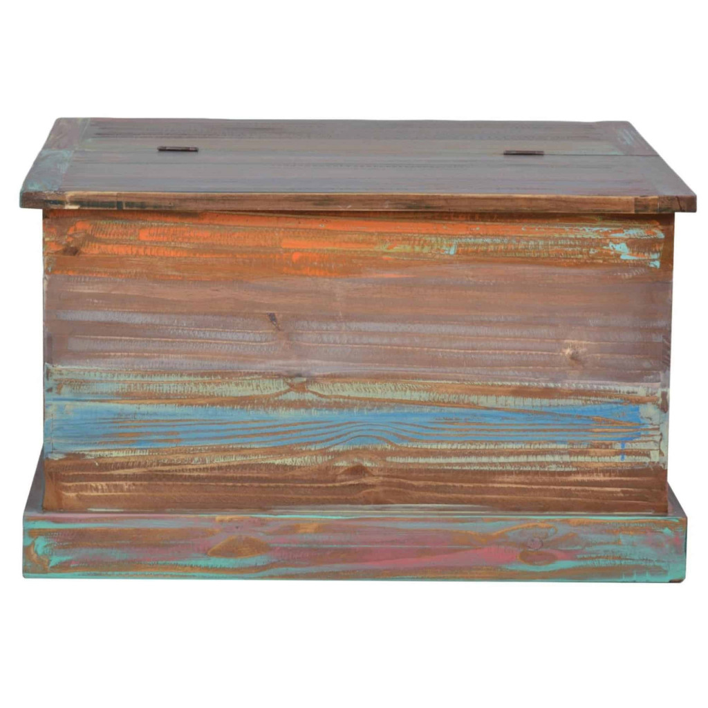 Truhentisch Cancun Shabby Chic Pinie Bunt