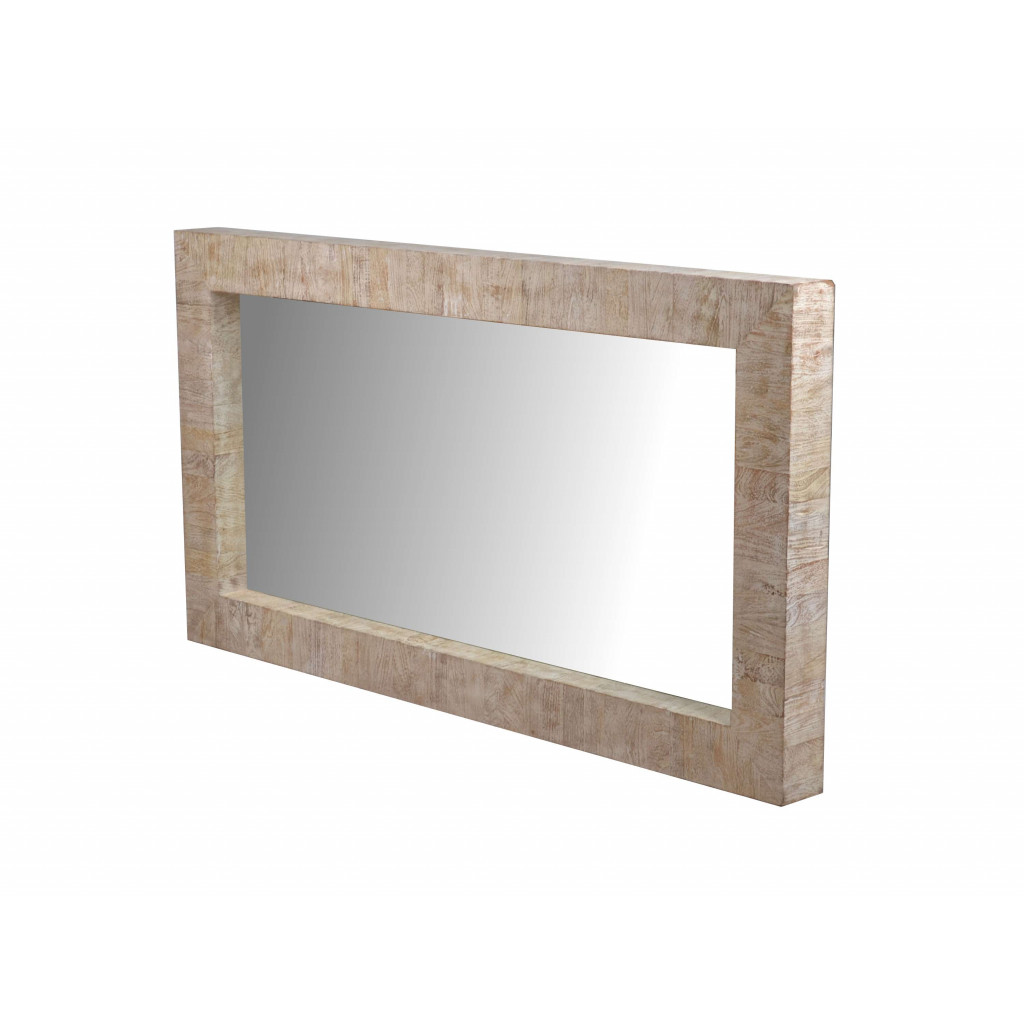 Spiegel Suri Landhaus Mango Grau