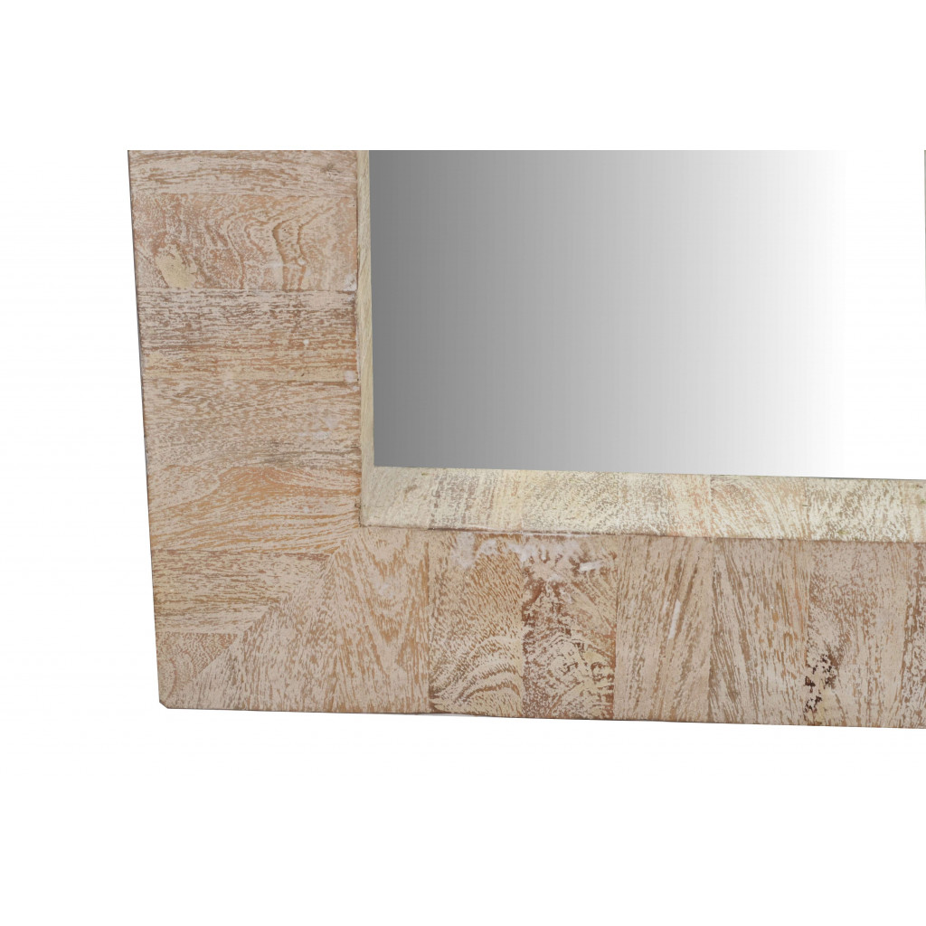 Spiegel Suri Landhaus Mango Grau