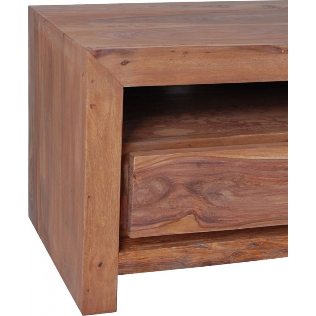 TV-Kommode Maharaja Modern Sheesham Sheesham natur