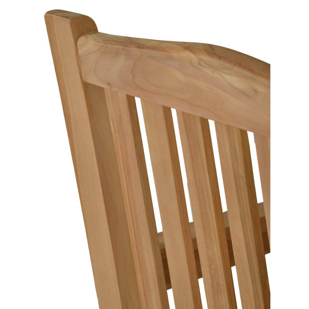 Gartenstuhl  Gartenmöbel Outdoor Modern Teak Honig