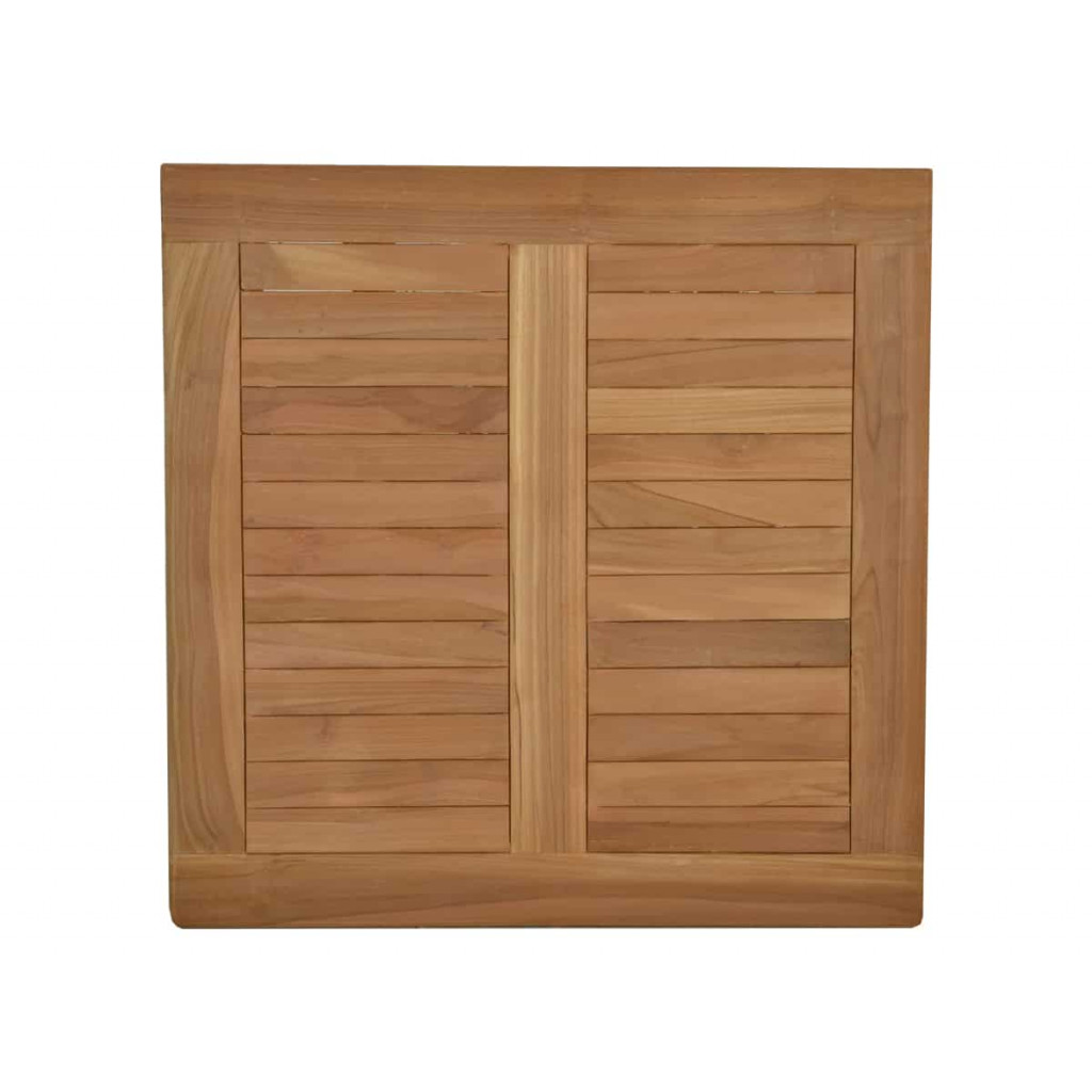 Gartentisch  Gartenmöbel Outdoor Modern Teak Honig