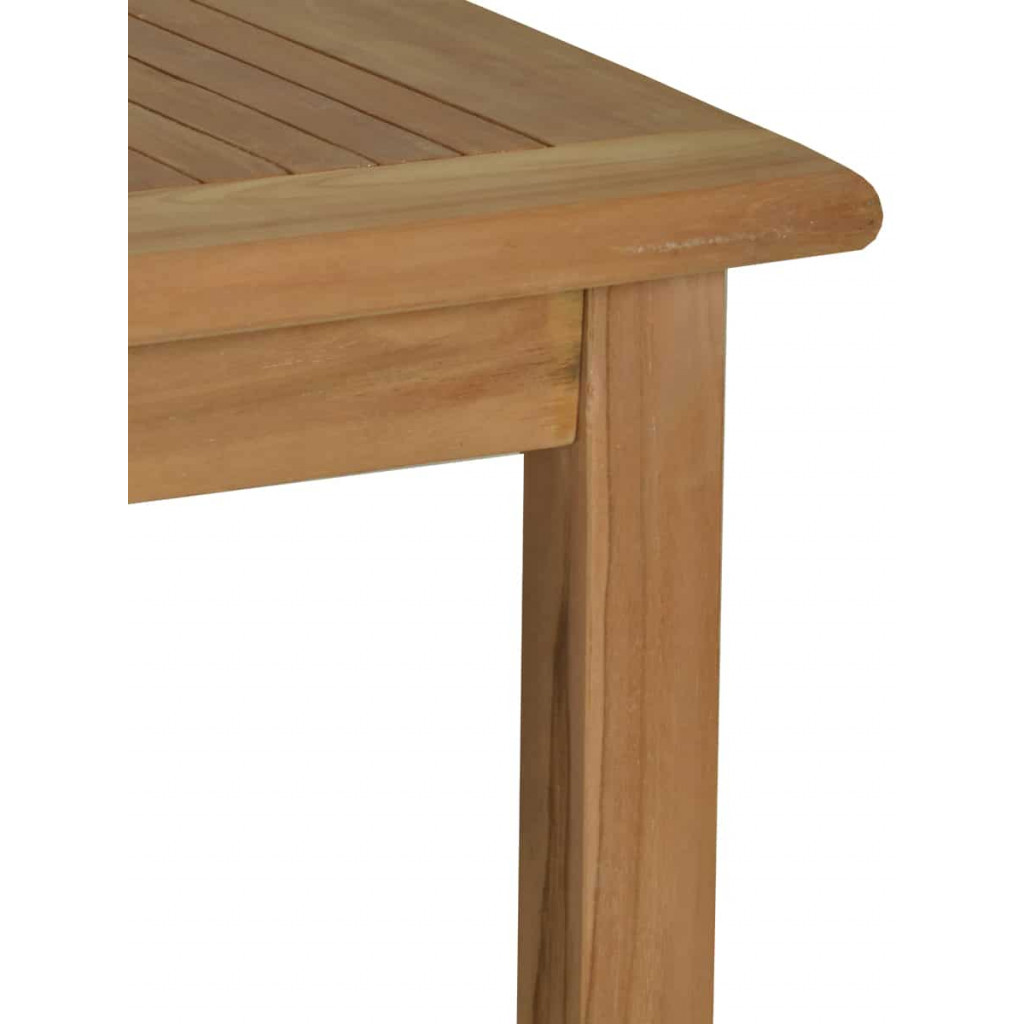 Gartentisch  Gartenmöbel Outdoor Modern Teak Honig