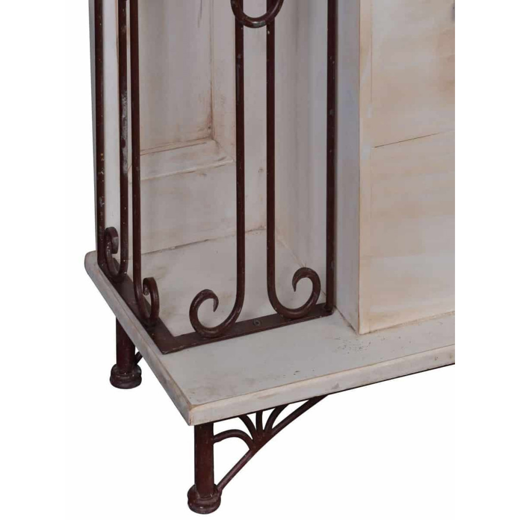 Garderobenschrank Mexico Möbel Landhaus Pinie Weiß