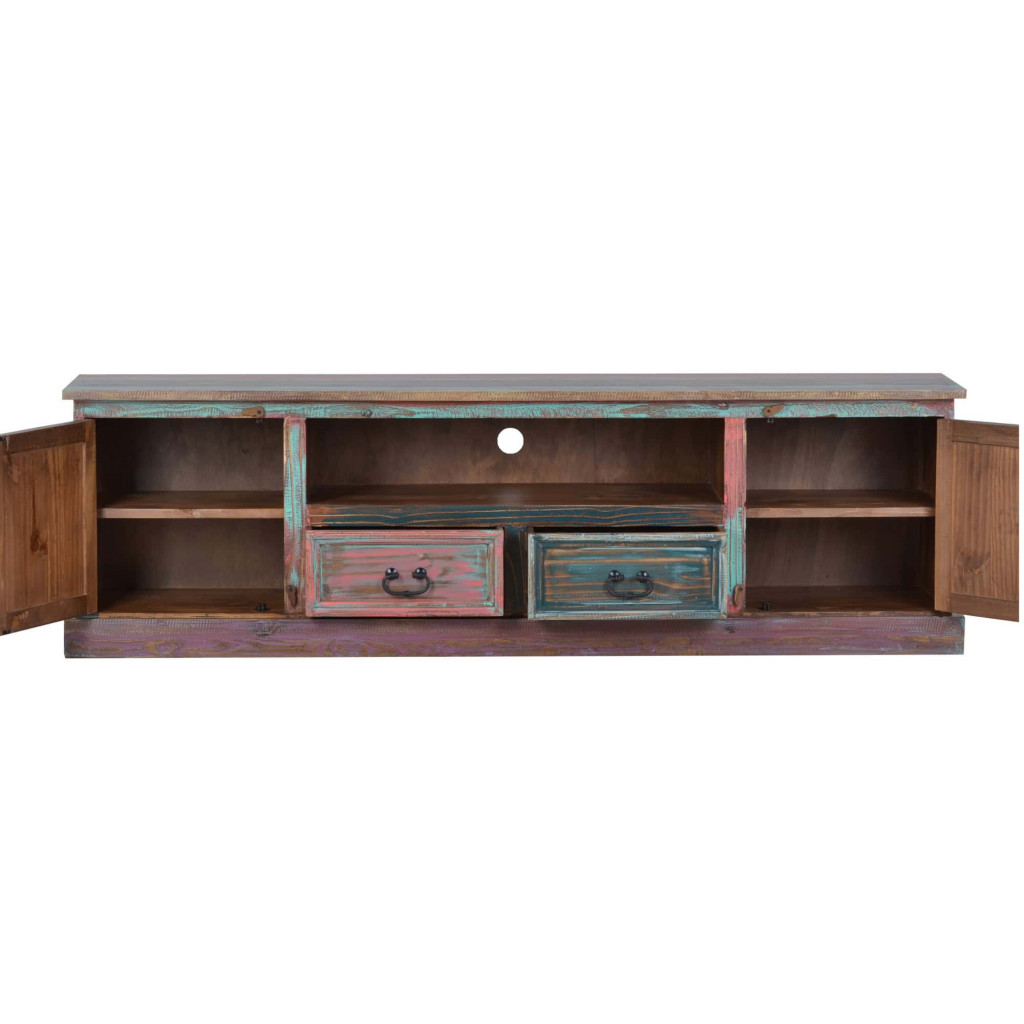 Lowboard Cancun Shabby Chic Pinie Bunt