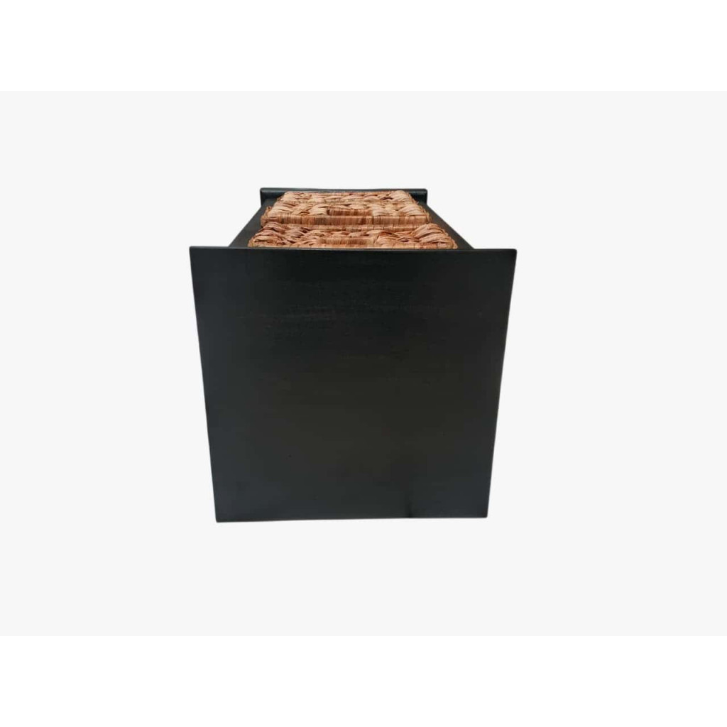 Beistelltisch  Modern Mango Schwarz