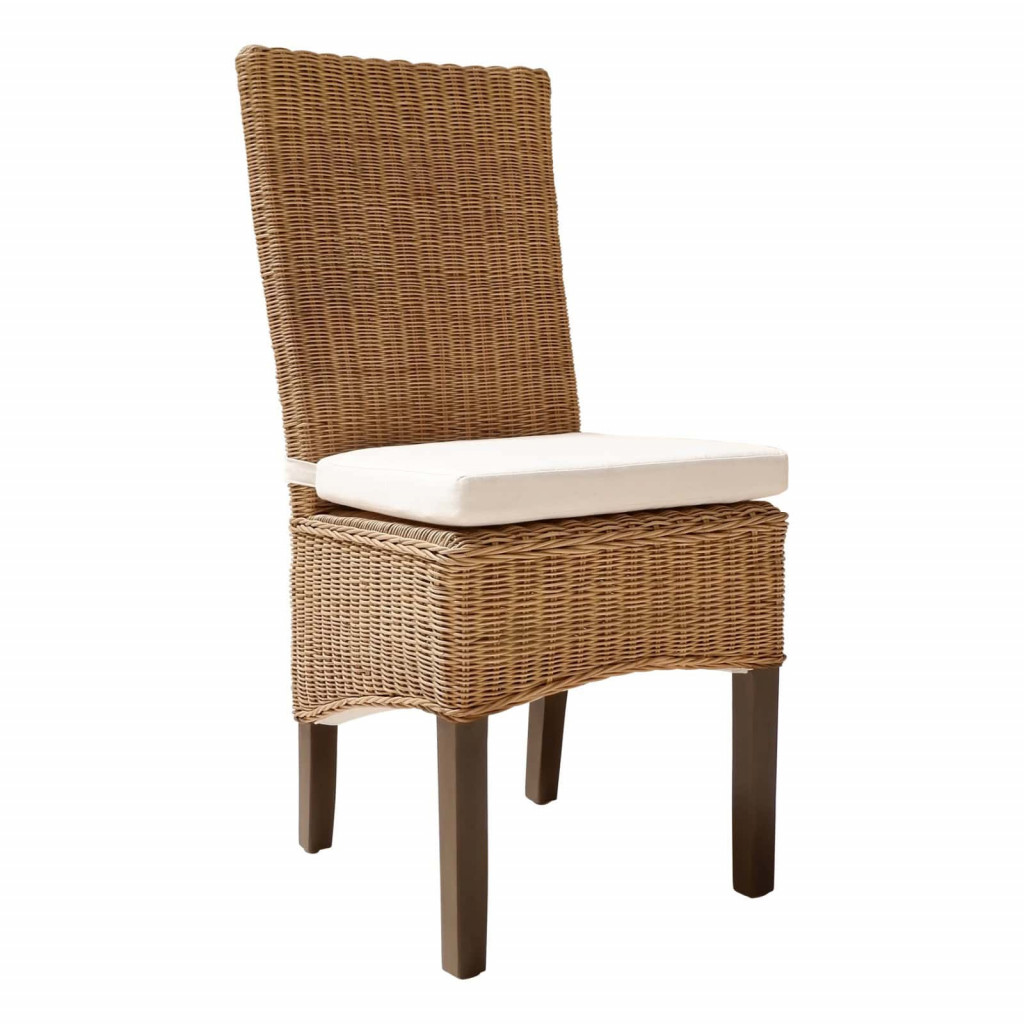 Esszimmerstuhl Rattan Modern Honig