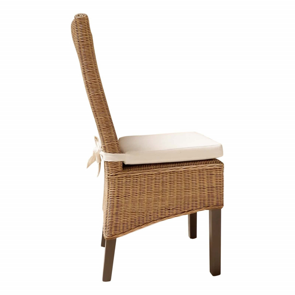 Esszimmerstuhl Rattan Modern Honig