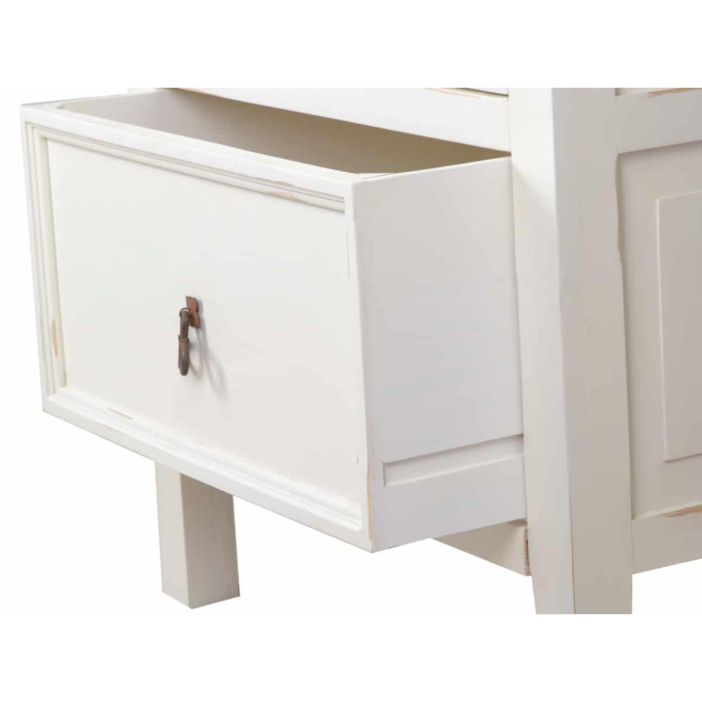 Küchenmodul Mexico Möbel Landhaus Massivholz Pinie Weiß