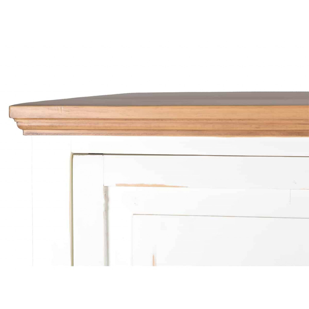 Küchenmodul Mexico Möbel Landhaus Massivholz Pinie Weiß