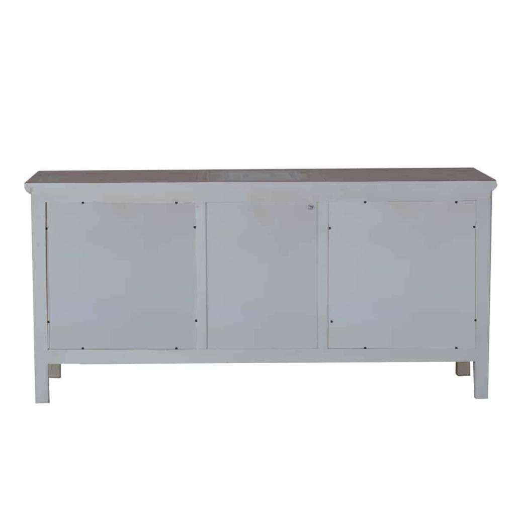 Küchenmodul Mexico Möbel Landhaus Massivholz Pinie Weiß