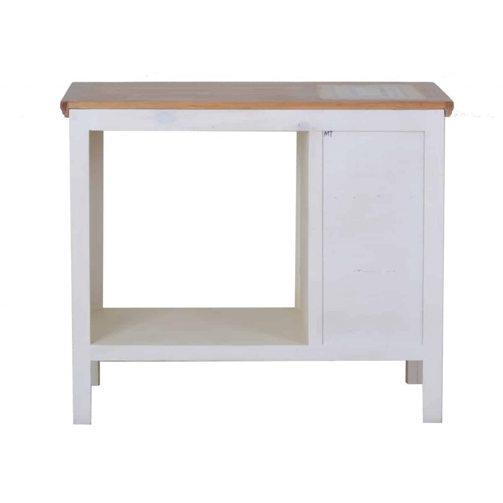 Küchenmodul Mexico Möbel Landhaus Pinie Weiß