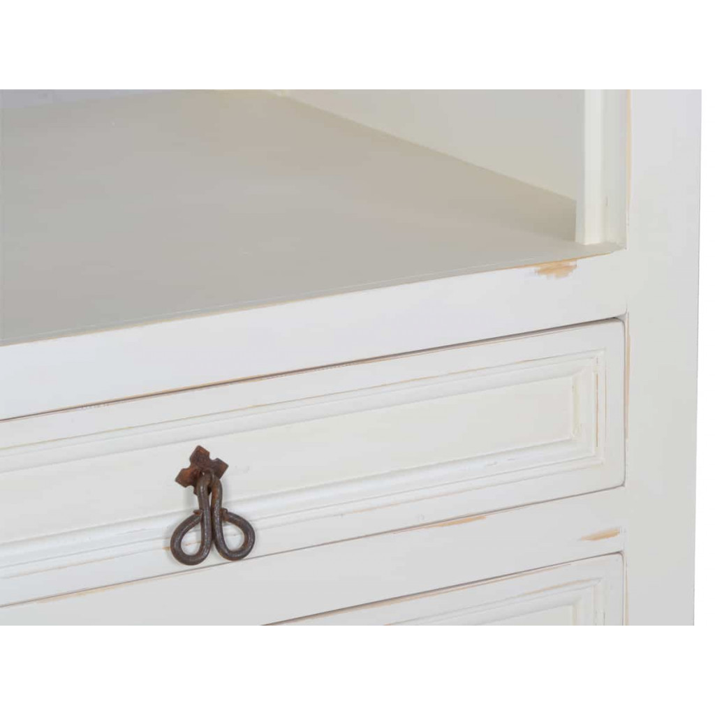 Küchenmodul Mexico Möbel Landhaus Pinie Weiß