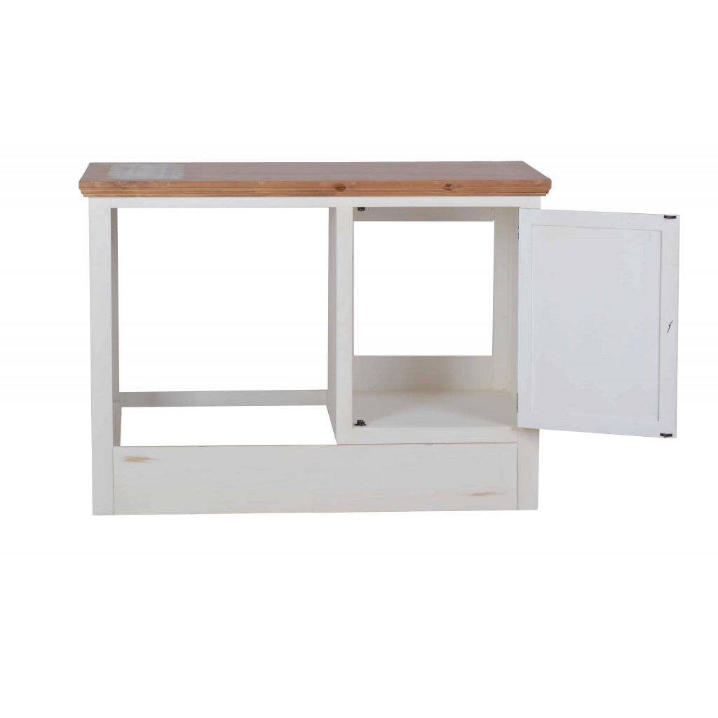 Küchenmodul Mexico Möbel Landhaus Pinie Weiß