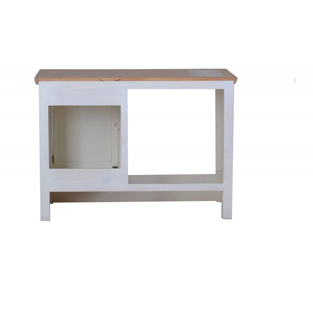 Küchenmodul Mexico Möbel Landhaus Pinie Weiß