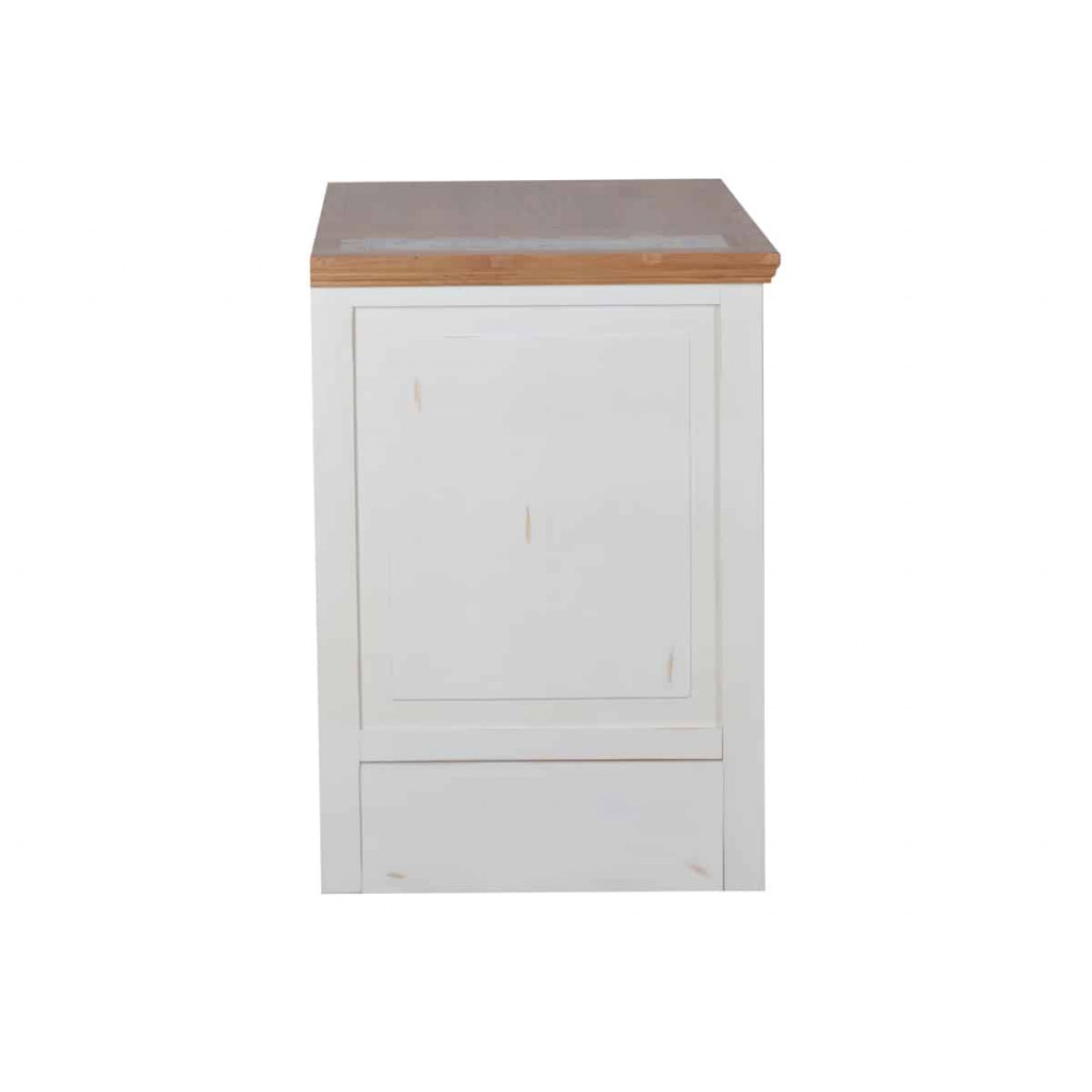 Küchenmodul Mexico Möbel Landhaus Pinie Weiß