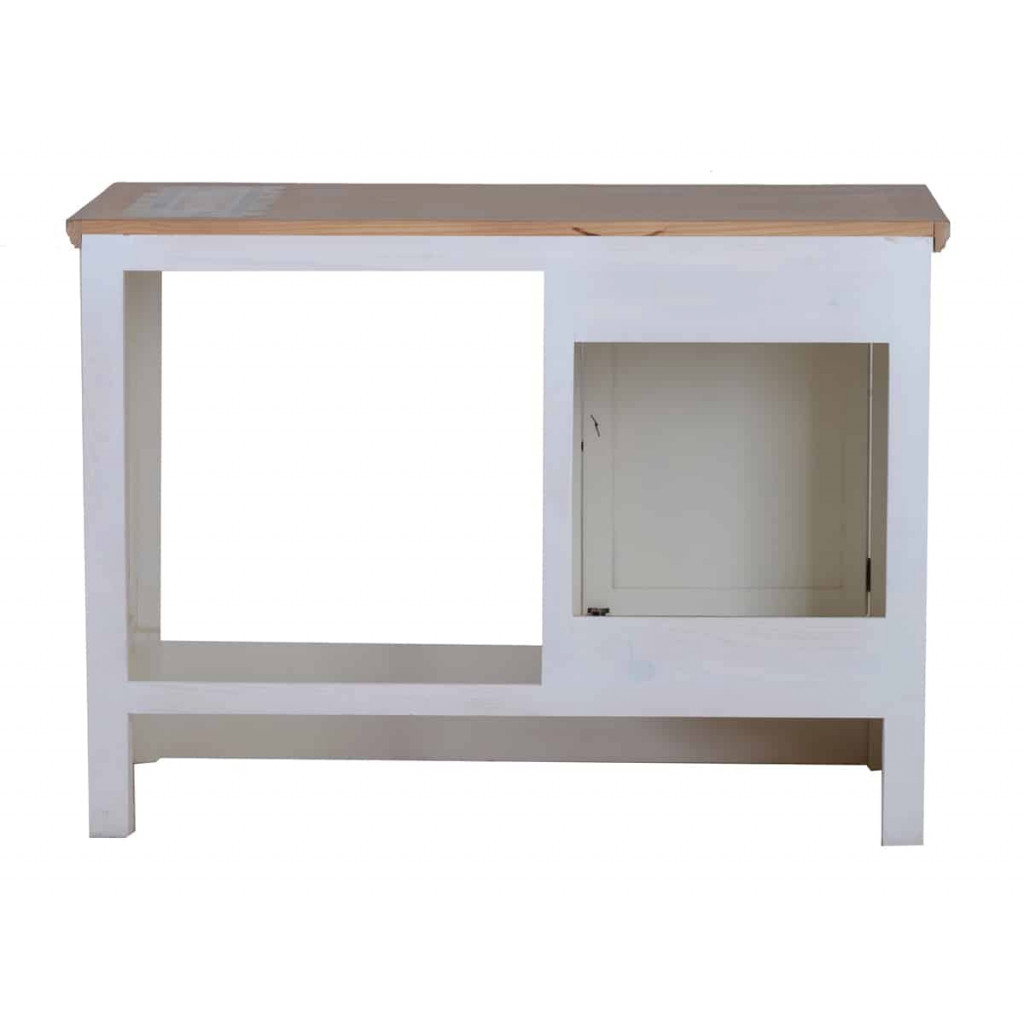 Küchenmodul Mexico Möbel Landhaus Pinie Weiß