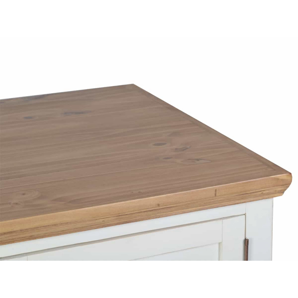 Küchenmodul Mexico Möbel Landhaus Pinie Weiß