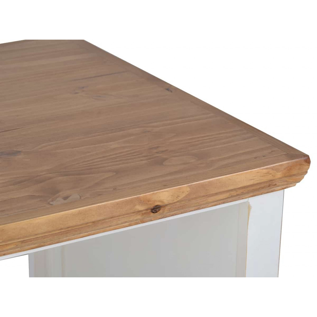 Küchenmodul Mexico Möbel Landhaus Pinie Weiß