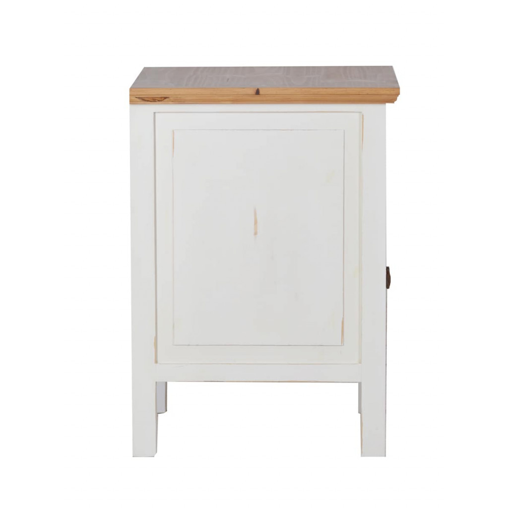 Küchenmodul Mexico Möbel Landhaus Pinie Weiß