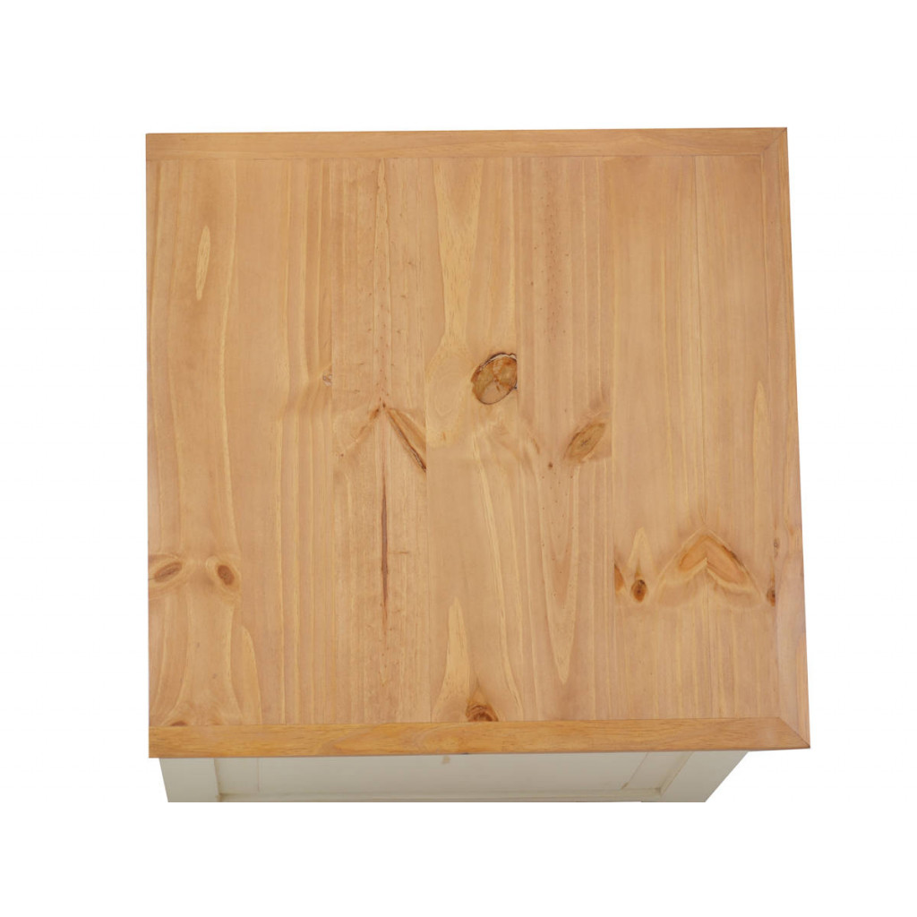 Küchenmodul Mexico Möbel Landhaus Pinie Weiß