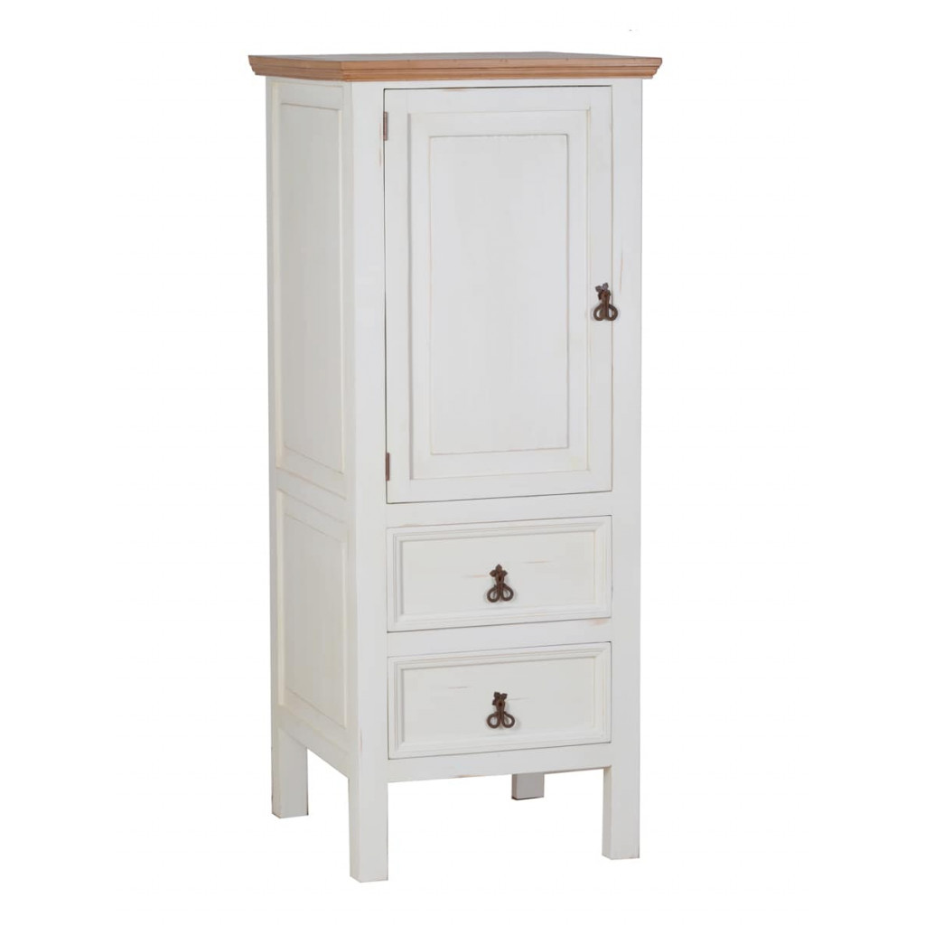 Küchenmodul Mexico Möbel Landhaus Pinie Weiß