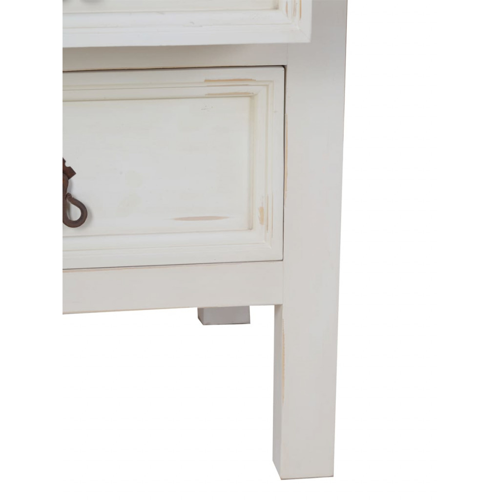 Küchenmodul Mexico Möbel Landhaus Pinie Weiß