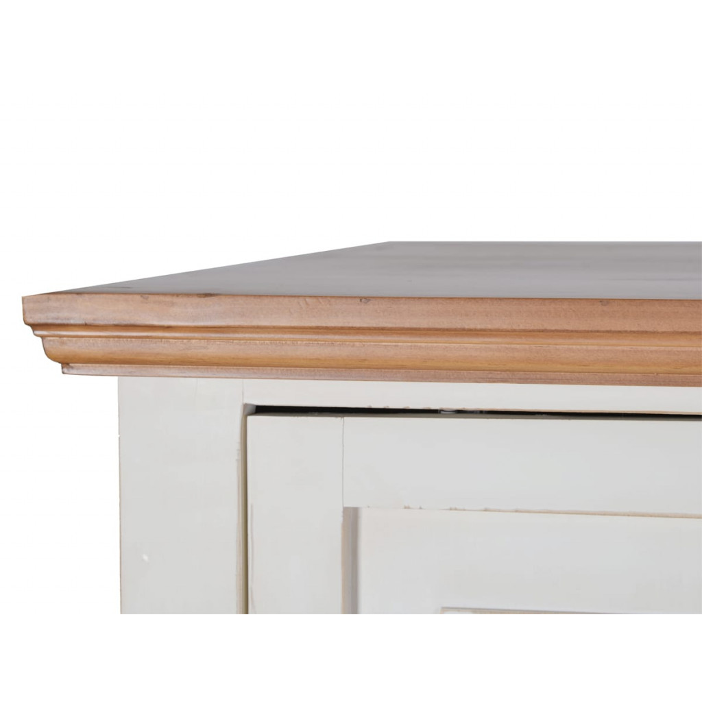 Küchenmodul Mexico Möbel Landhaus Pinie Weiß