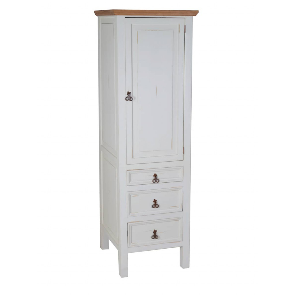 Küchenmodul Mexico Möbel Landhaus Pinie Weiß