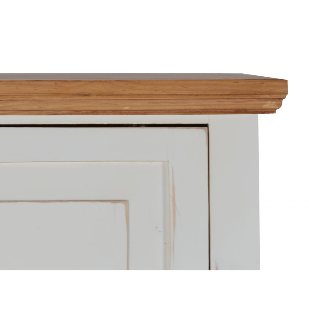 Küchenmodul Mexico Möbel Landhaus Pinie Weiß