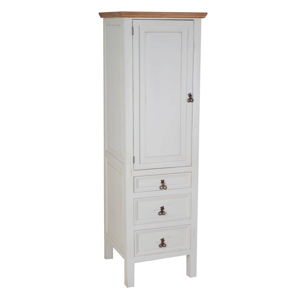 Küchenmodul Mexico Möbel Landhaus Pinie Weiß