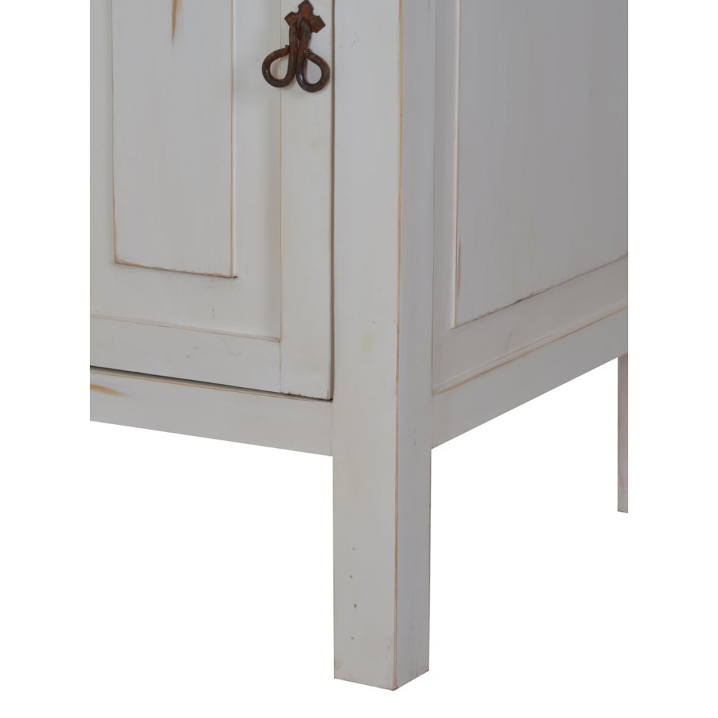 Küchenmodul Mexico Möbel Landhaus Pinie Weiß