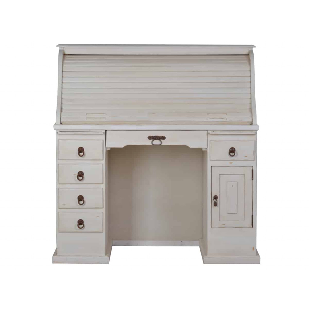 Sekretär Mexico Möbel Landhaus Pinie Weiß