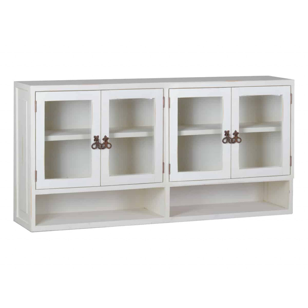 Hängeschrank Mexico Möbel Landhaus Pinie Weiß