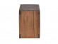 Regal Tamesi Modern Massivholz Sheesham Dunkelbraun