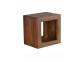Wandregal Tamesi Modern Teak Dunkelbraun