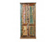 Kleiderschrank  Shabby Chic Massivholz Recycletes Holz Braun
