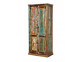Kleiderschrank  Shabby Chic Massivholz Recycletes Holz Braun
