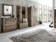 Kleiderschrank  Shabby Chic Massivholz Recycletes Holz Braun
