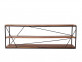 Lowboard Tom Tailor Modern Massivholz Metall Mango Braun