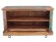 Schuhschrank  Shabby Chic Massivholz Metall Recycletes Holz Braun