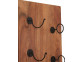 Weinregal Madras Modern Massivholz Metall Mango Braun