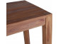 Bartisch Thali Modern Teak Dunkelbraun